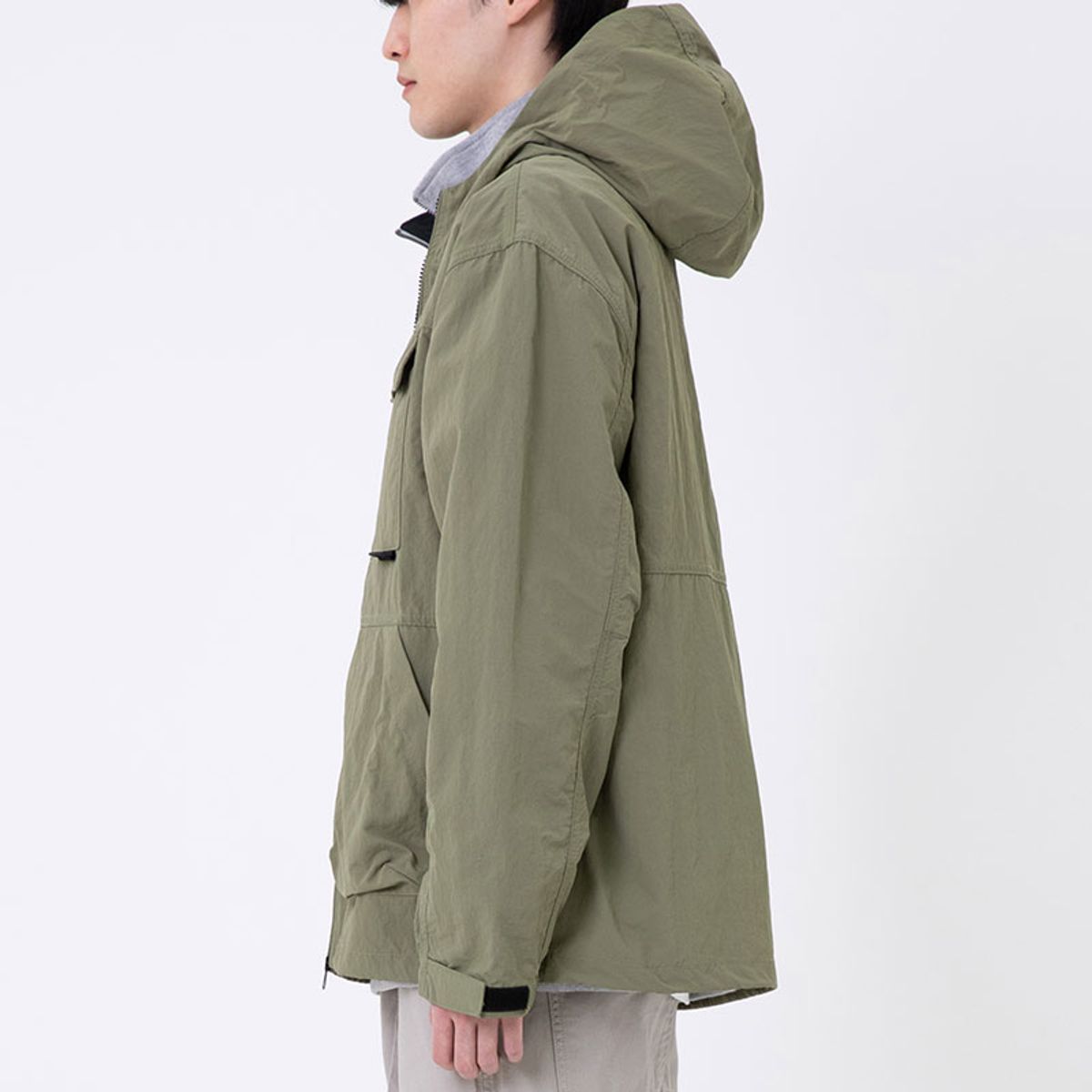 쿨트(KULTE) HOODED URBAN JACKET 라이트카키