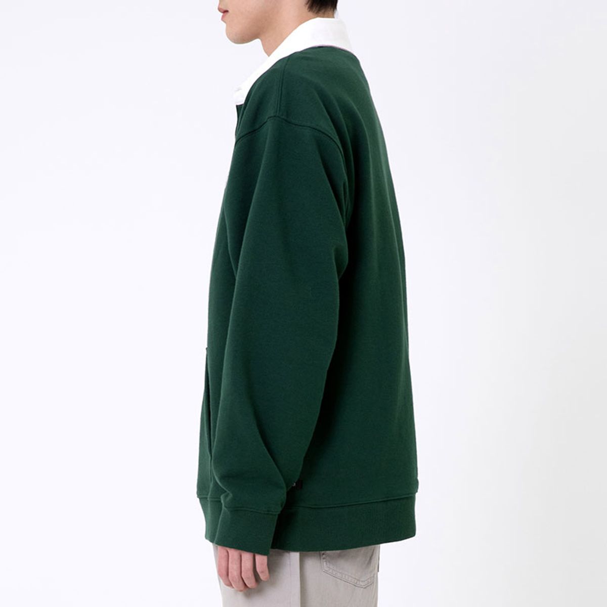 쿨트(KULTE) SCRIPT RUGBY CREWNECK 그린