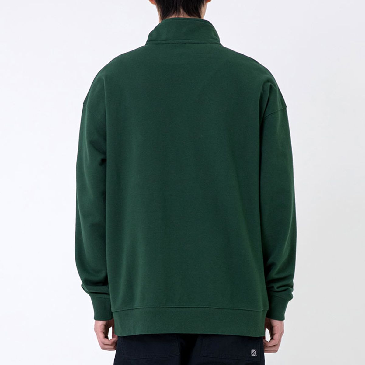 쿨트(KULTE) HALF ZIP CREWNECK 그린