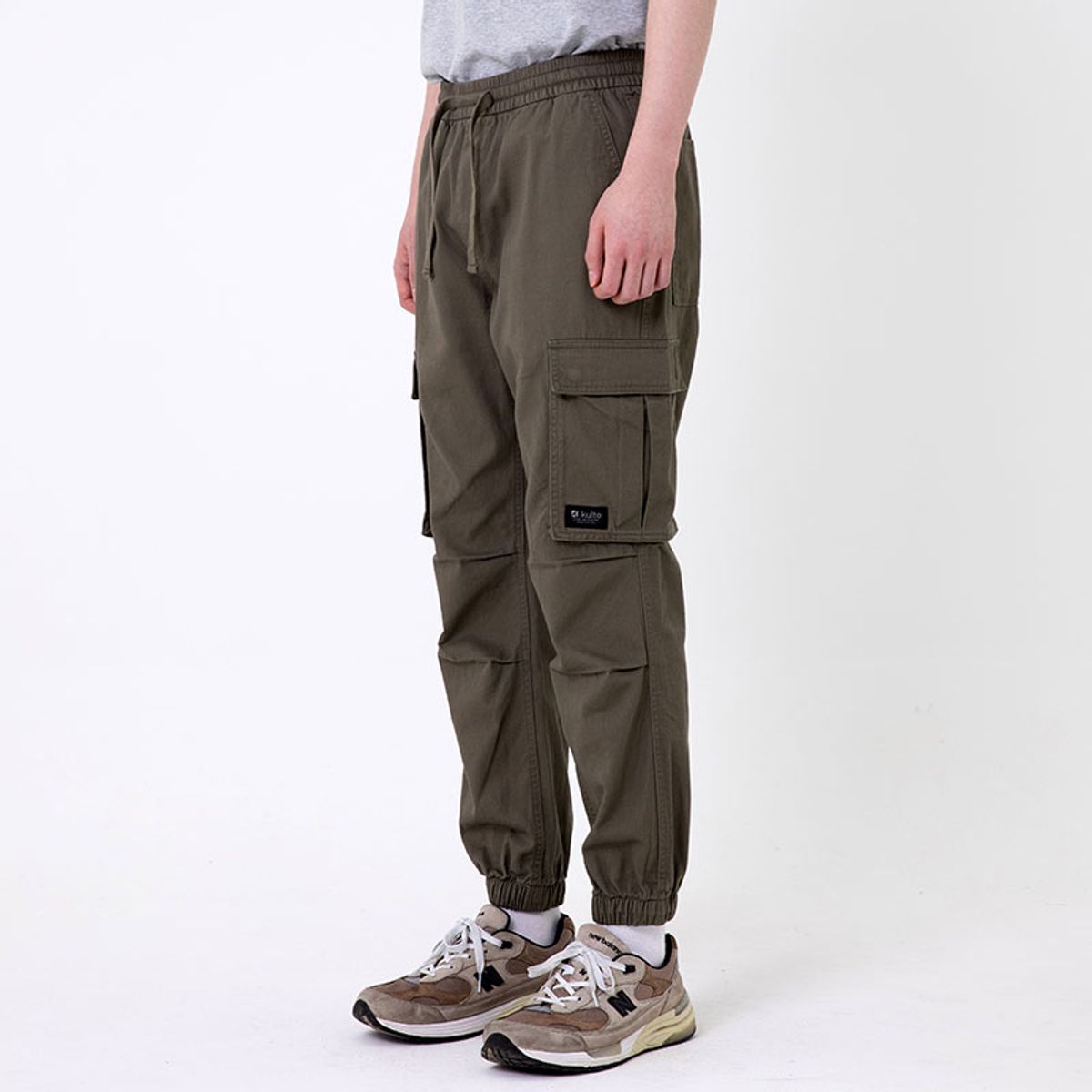 쿨트(KULTE) DAILY CARGO JOGGER PANTS 카키