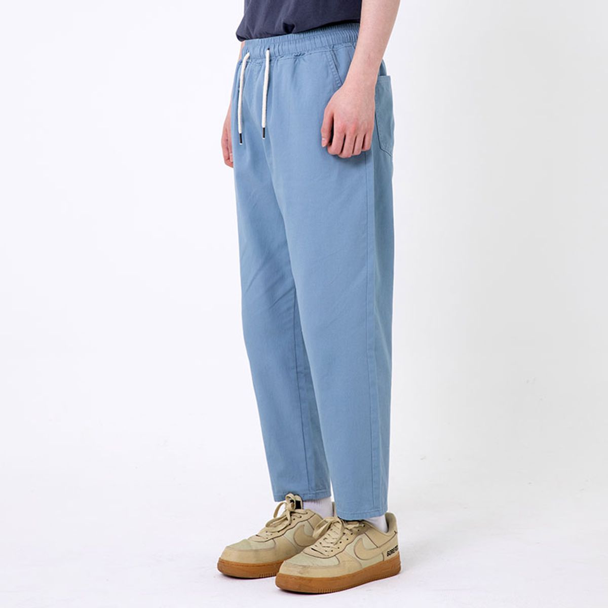 쿨트(KULTE) DAILY COTTON PANTS 라이트블루