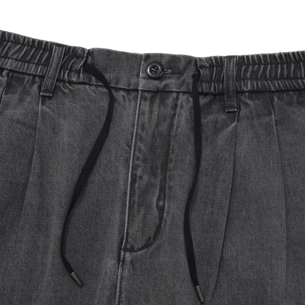 커버낫(COVERNAT) 테이퍼드 데님 팬츠 그레이