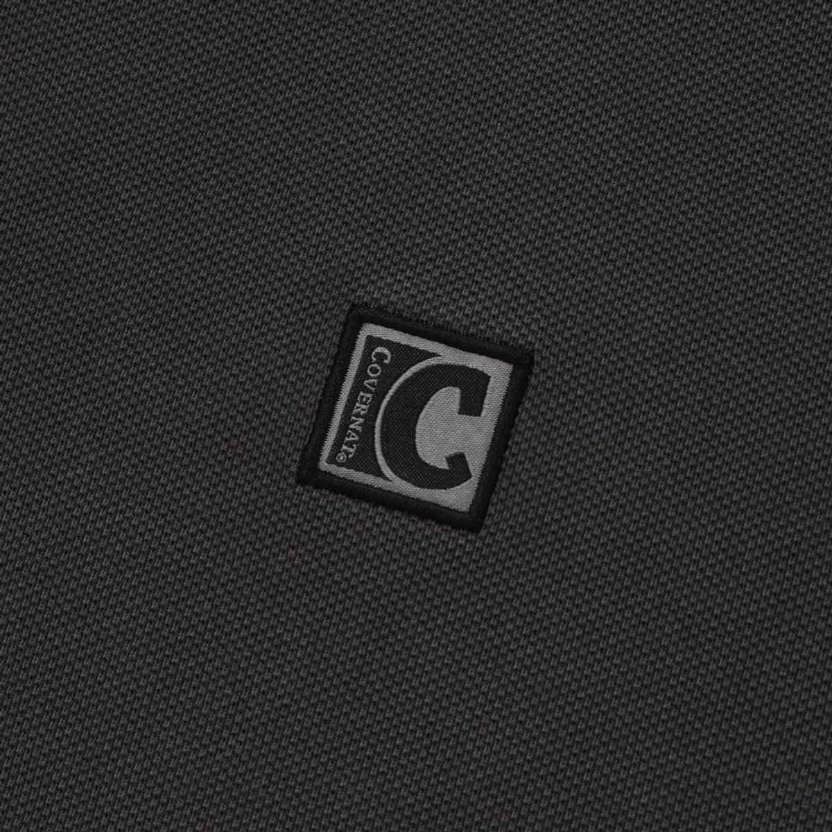 커버낫(COVERNAT) 다잉 피케 티셔츠 차콜
