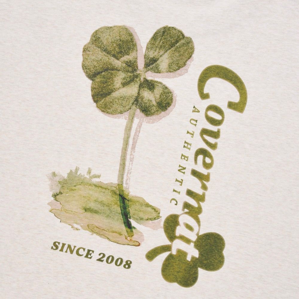 ★★COVERNAT★★ Clover Sweatshirt Oatmeal CO2301CR07OT MUSINSA | COVERNAT Clover Sweatshirt Oatmeal