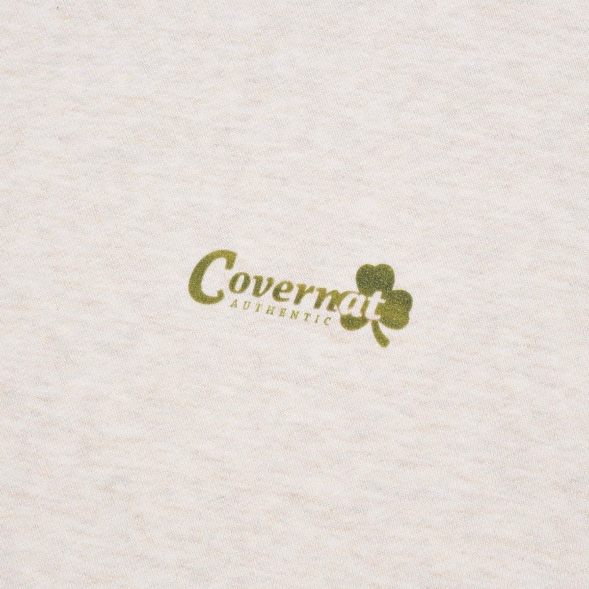 커버낫(COVERNAT) 클로버 맨투맨 오트밀