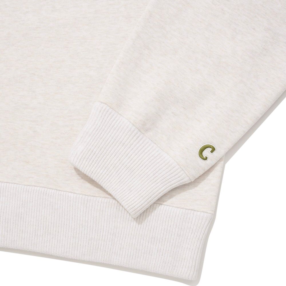 ★★COVERNAT★★ Clover Sweatshirt Oatmeal CO2301CR07OT MUSINSA | COVERNAT Clover Sweatshirt Oatmeal
