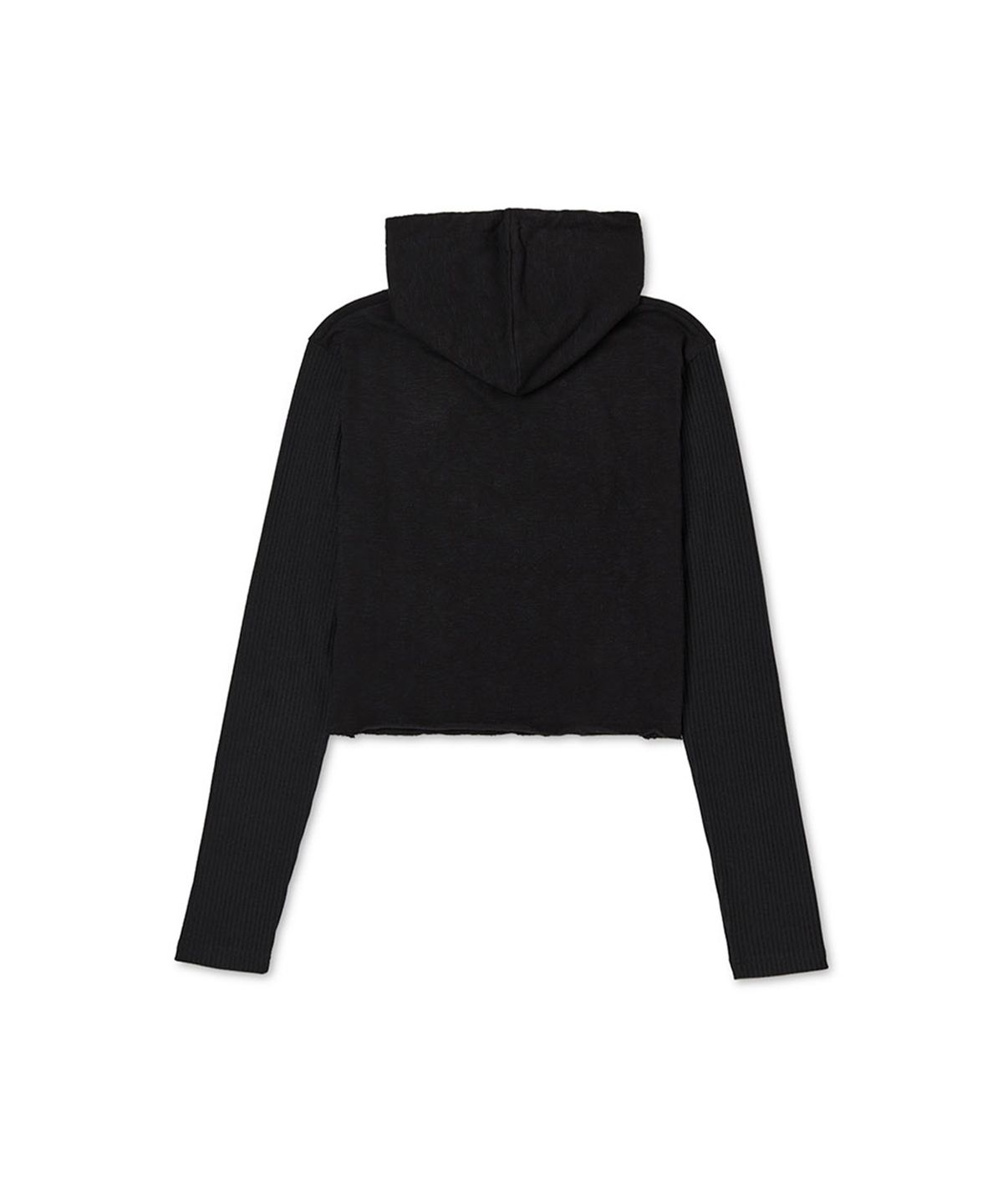 라츠유(LOTSYOU) lotsyou_Bellas Hoodie T-shirt Black