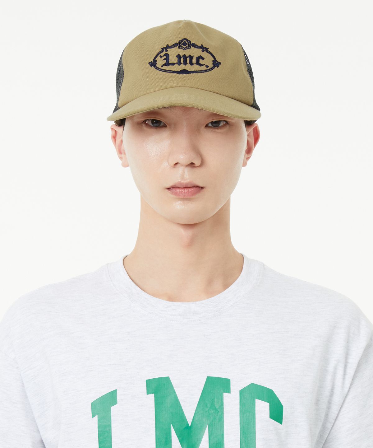 엘엠씨(LMC) GOTHIC OVAL MESH CAP beige