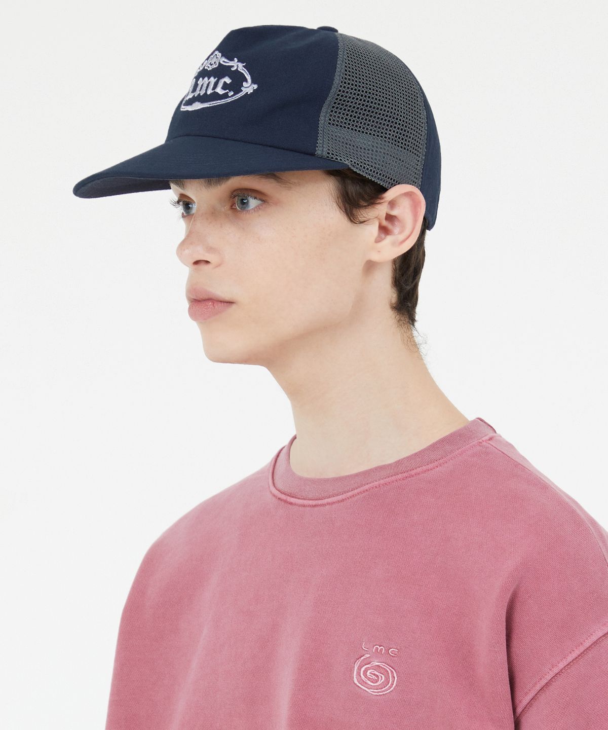 엘엠씨(LMC) GOTHIC OVAL MESH CAP navy