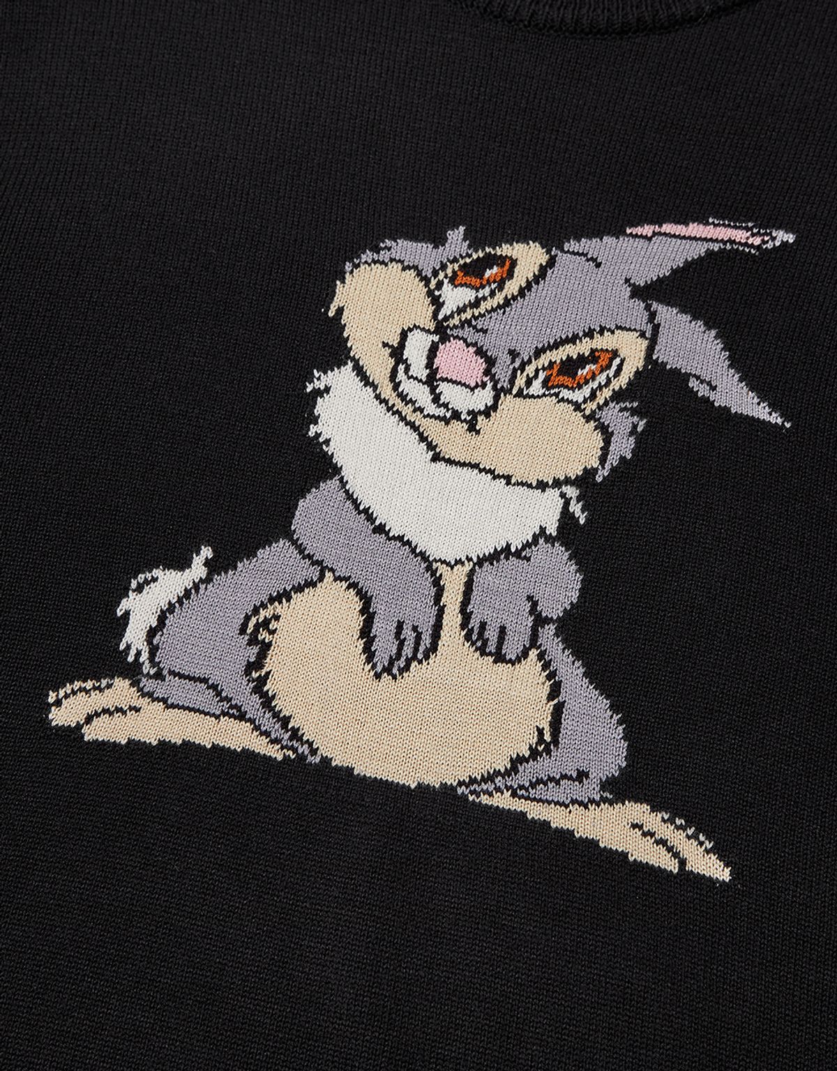 엠엠엘지(MMLG) [Mmlg] DISNEY THUMPER_HF-KNIT (BLACK)