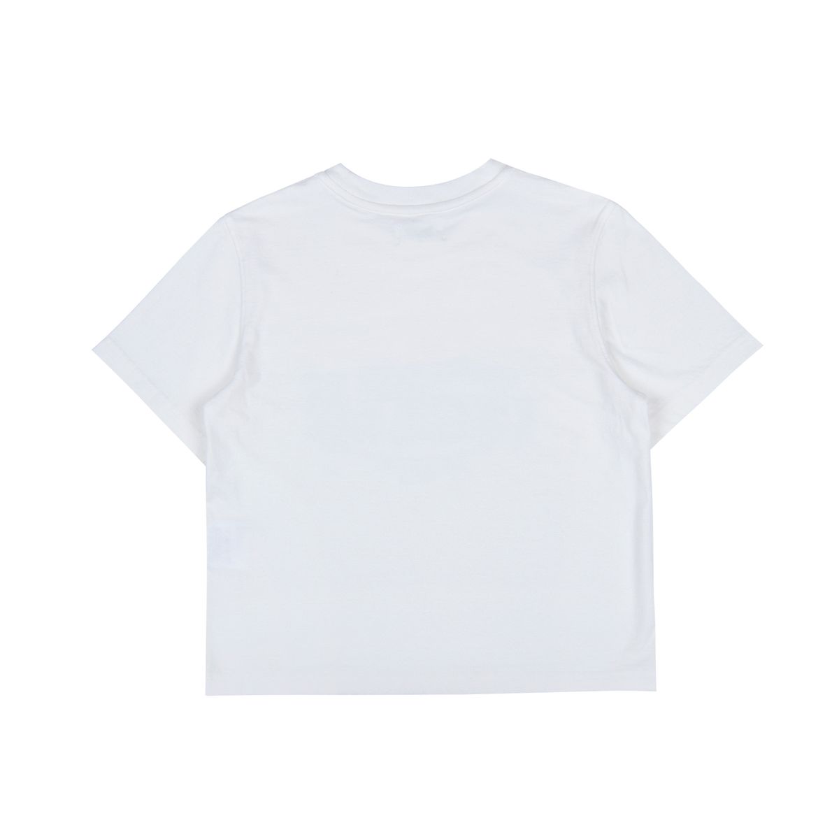 에이이에이이(AEAE) FLASHED CATS EYE CROP T-SHIRTS [White]