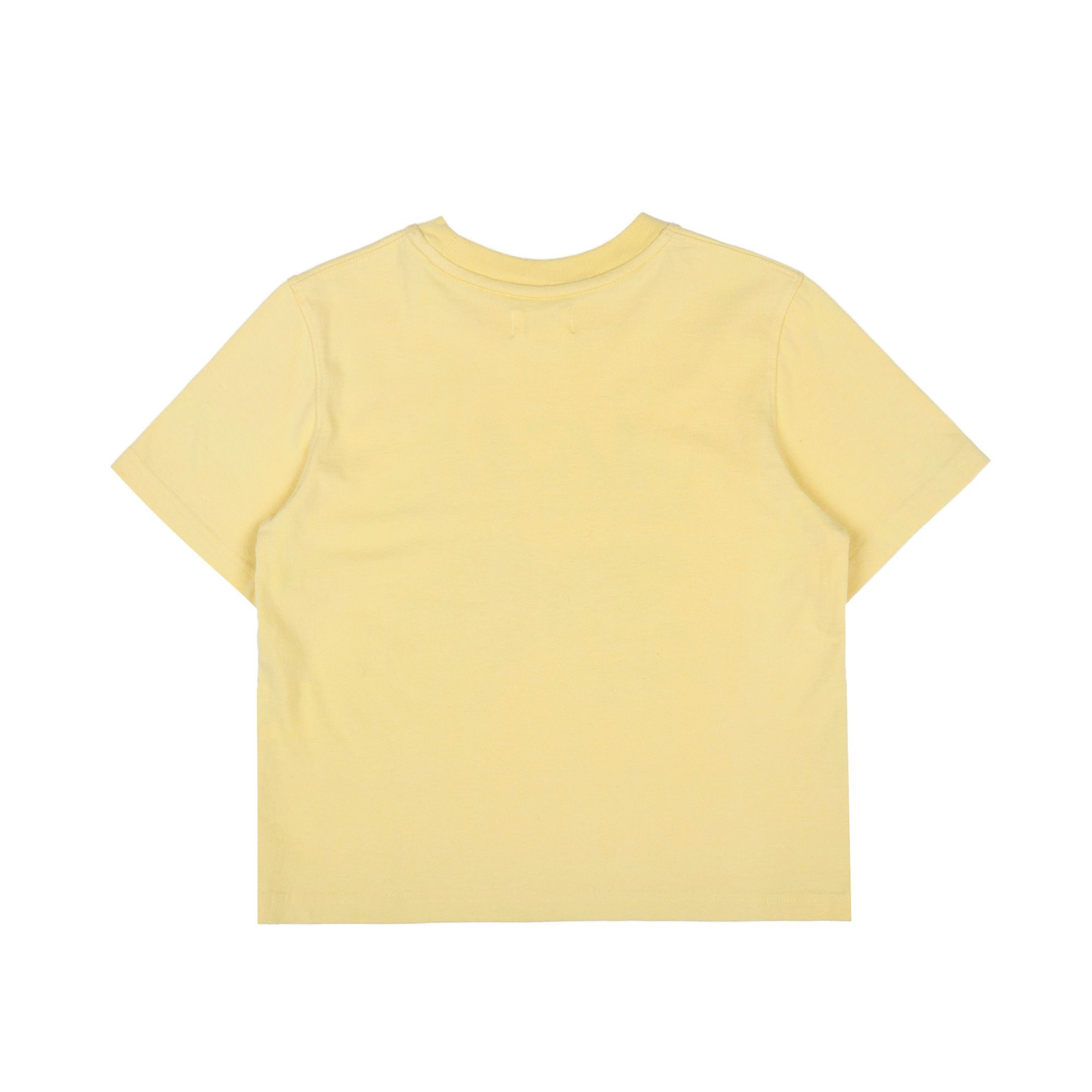 Tシャツ・カットソー AEAE FLASHED CATS EYE CROP TSHIRTS Yellow MUSINSA | AEAE FLASHED CATS EYE CROP T-SHIRTS [Yellow]