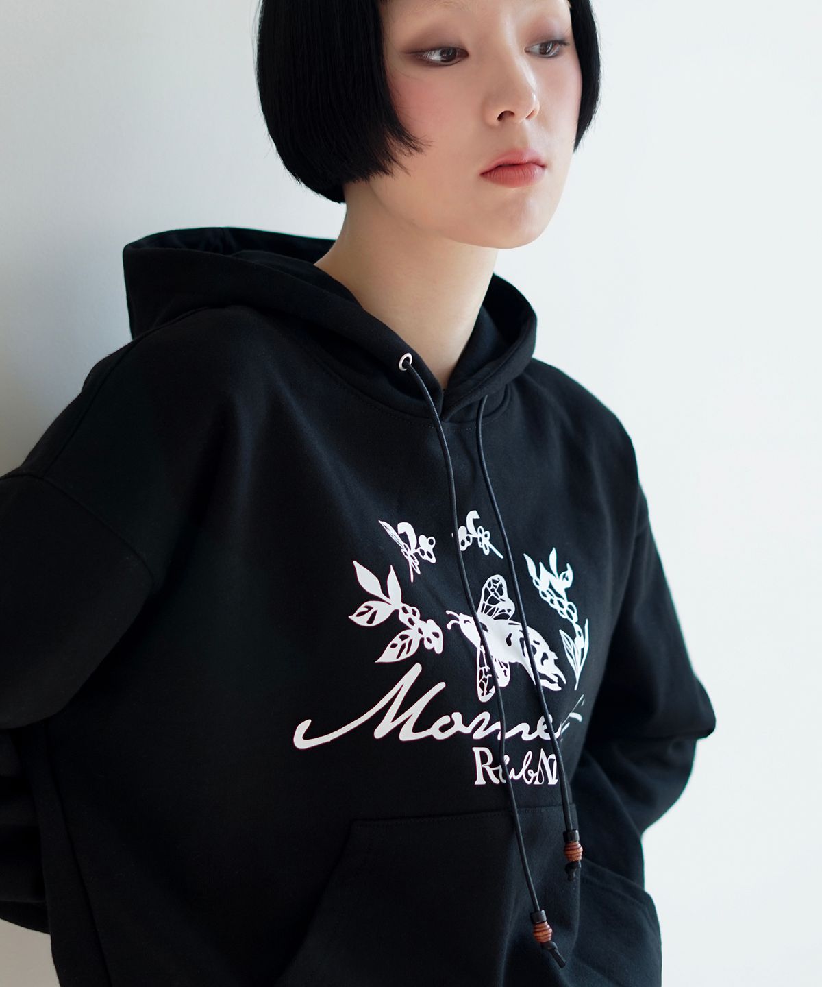 루바티(RUBATI) Honeybee HOOD (BLACK)