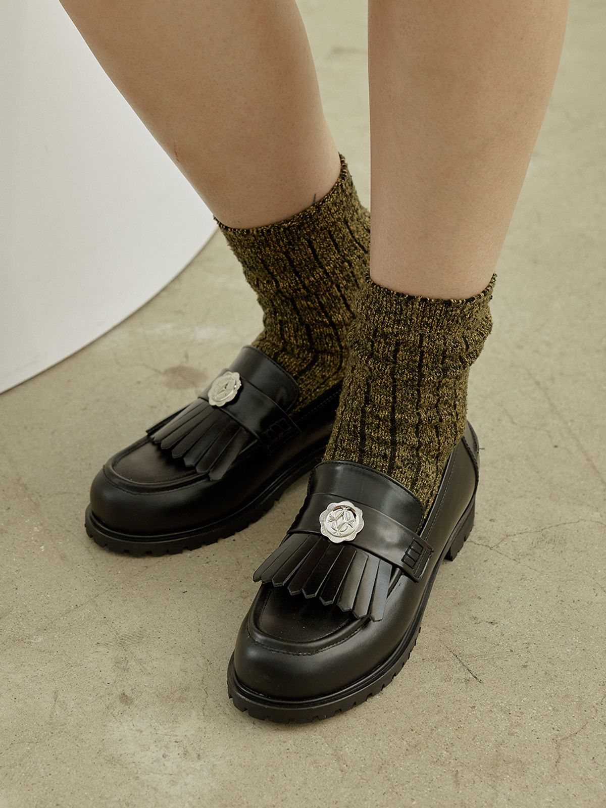 바이언스(BYEUUNS) BMP22204 CONCHO LOAFER / 2COLORS