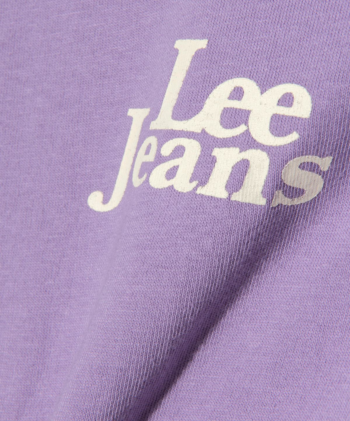 리(LEE) 우먼 스텐다드 핏 티셔츠 라벤더