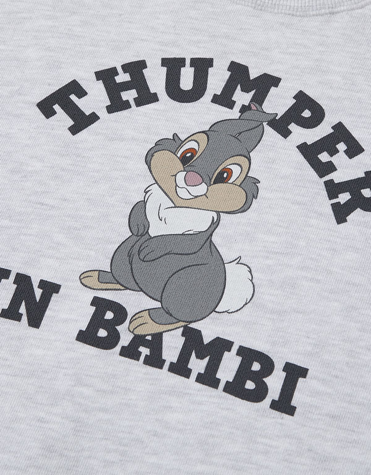 엠엠엘지(MMLG) [Mmlg] DISNEY THUMPER_HF-SWEAT (ASH GREY)