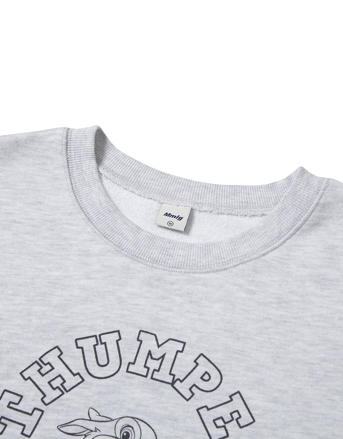 엠엠엘지(MMLG) [Mmlg] DISNEY THUMPER_CPC SWEAT (ASH GREY)