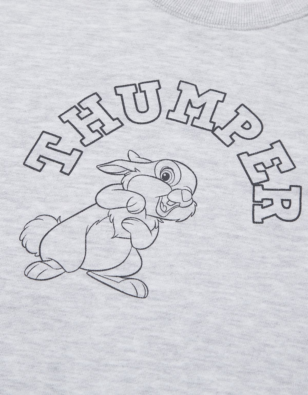엠엠엘지(MMLG) [Mmlg] DISNEY THUMPER_CPC SWEAT (ASH GREY)