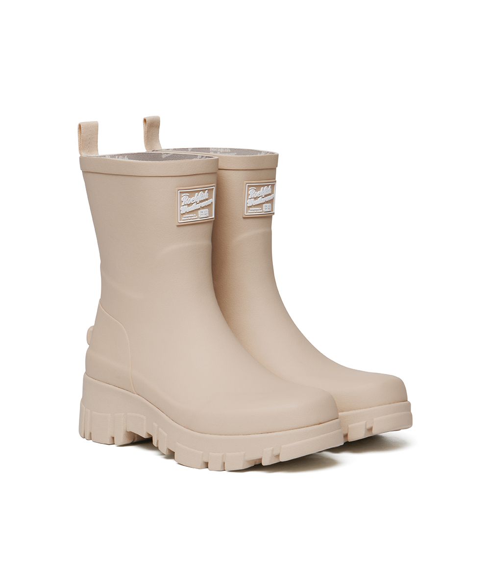 ★Rockfish Weatherwear★ FLATFORM LACEUP RAIN BOOTS MIDDLE MUSINSA | ROCKFISH WEATHERWEAR FLATFORM RAIN BOOTS MIDDLE