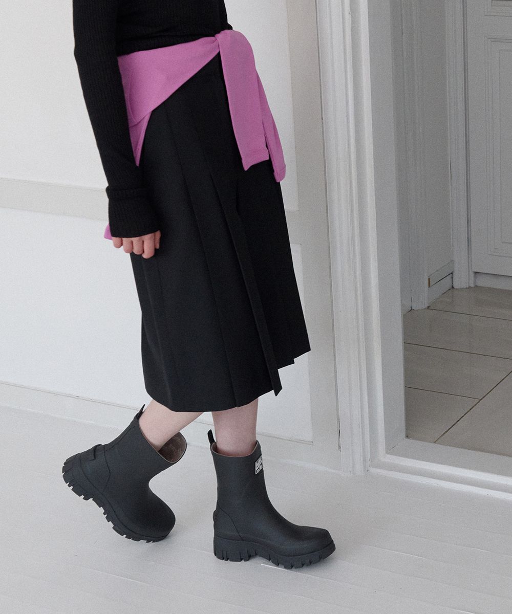 MUSINSA | ROCKFISH WEATHERWEAR FLATFORM RAIN BOOTS MIDDLE