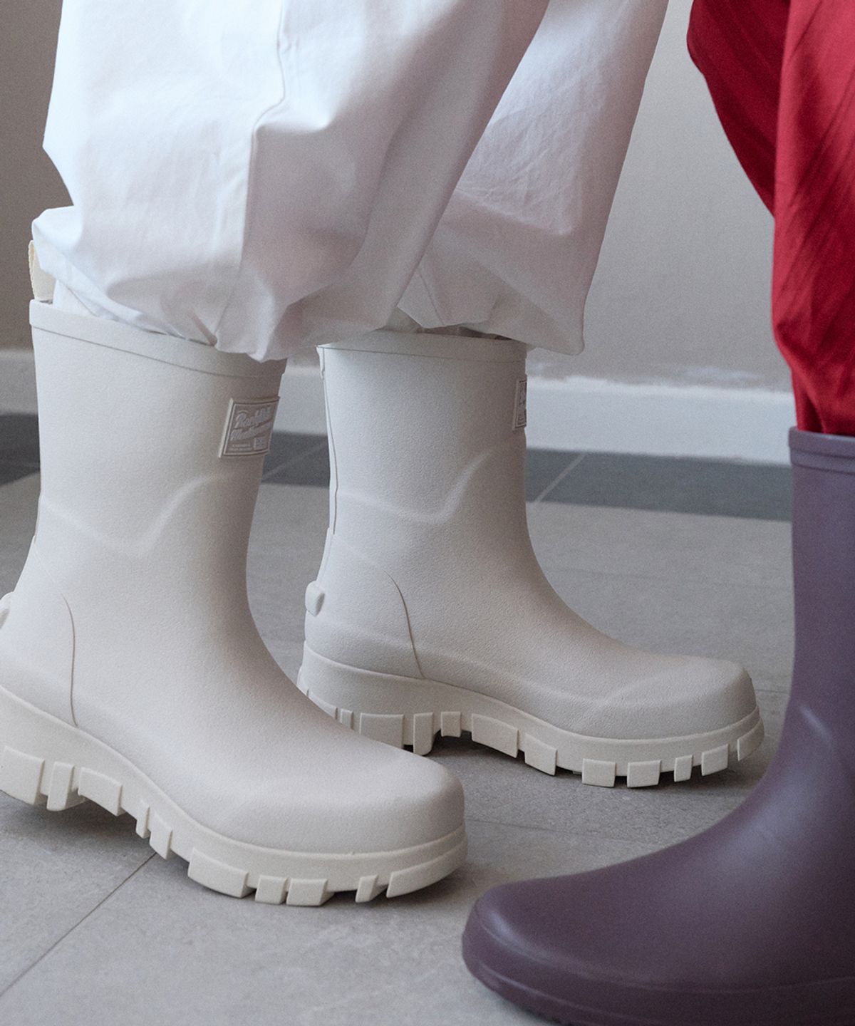 락피쉬웨더웨어(ROCKFISH WEATHERWEAR) PLATFORM RAIN BOOTS MIDDLE - 4 colors