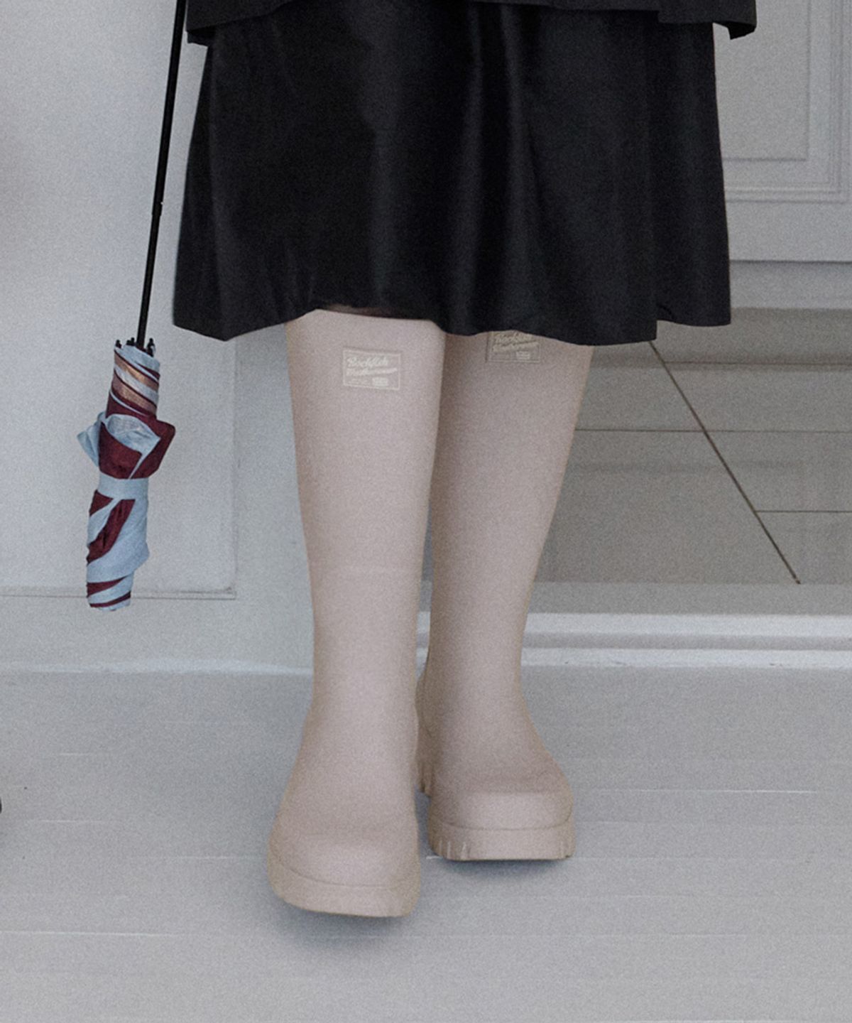 락피쉬웨더웨어(ROCKFISH WEATHERWEAR) PLATFORM RAIN BOOTS LONG - 3 colors