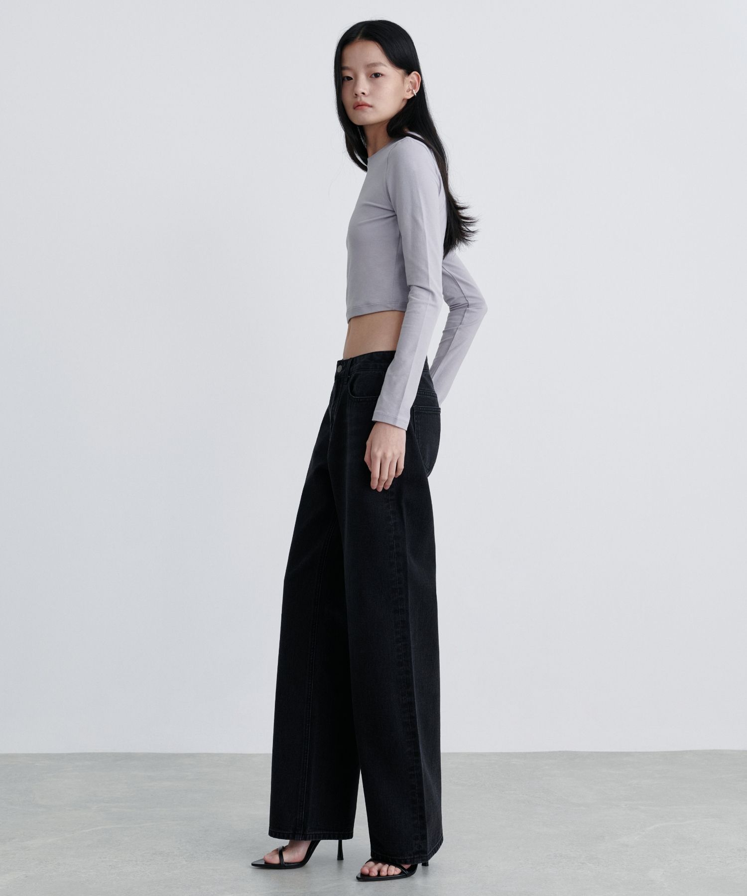 MUSINSA | MUSINSA STANDARD WOMAN Women's low rise wide denim
