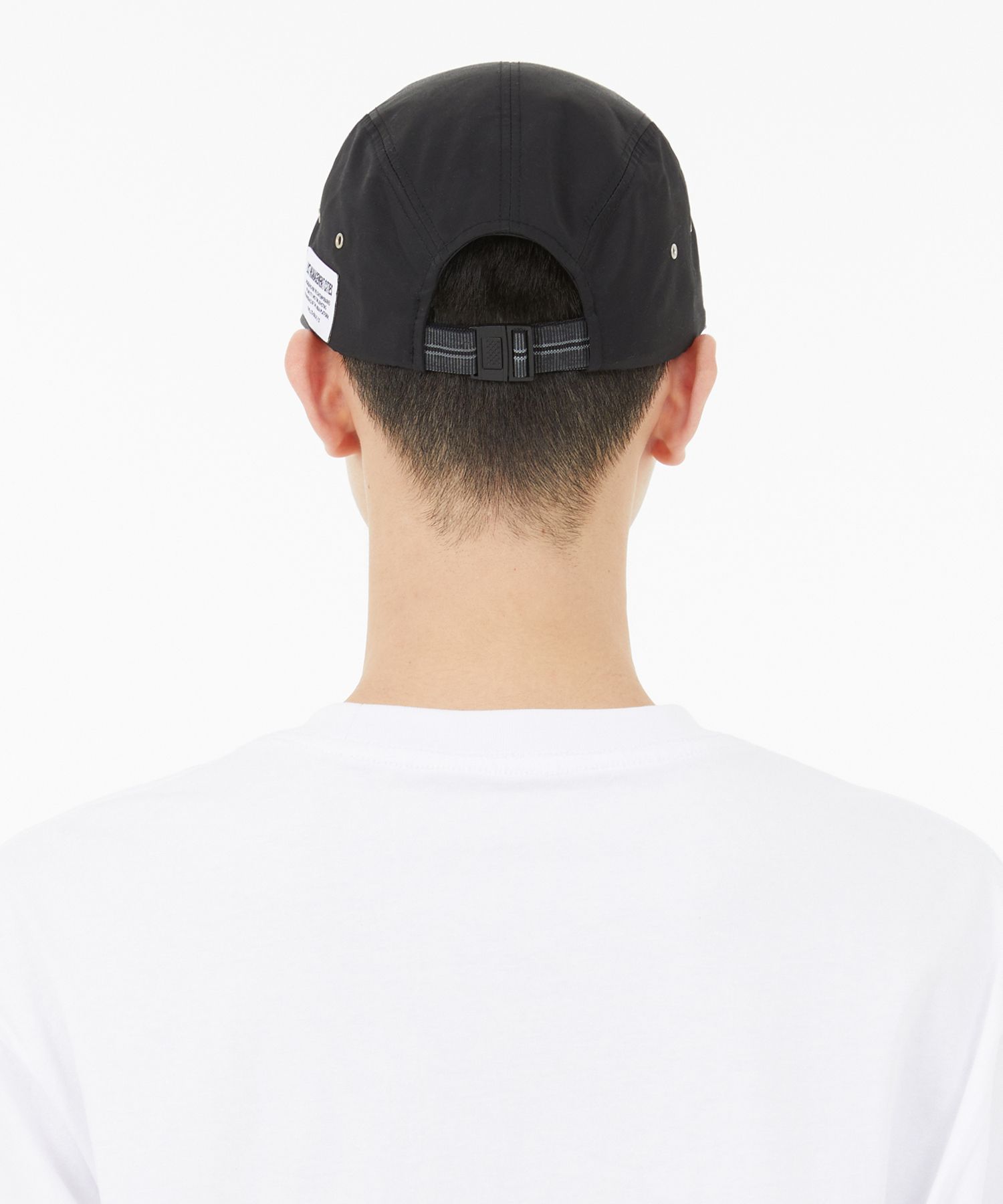 MUSINSA | LMC ITALIC ASSOCIATION 5PANEL CAP black