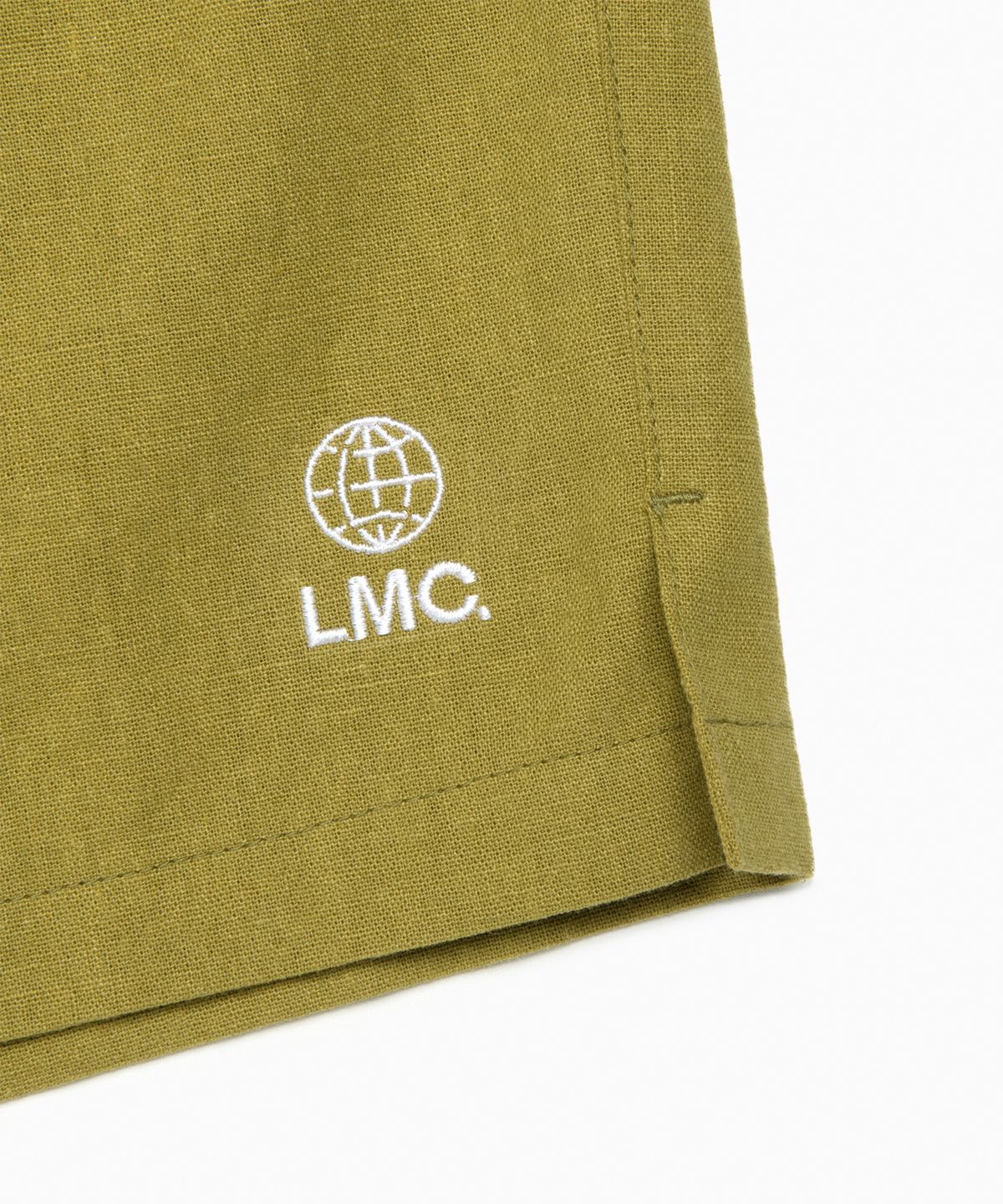 엘엠씨(LMC) GLOBE LINEN SHORTS olive