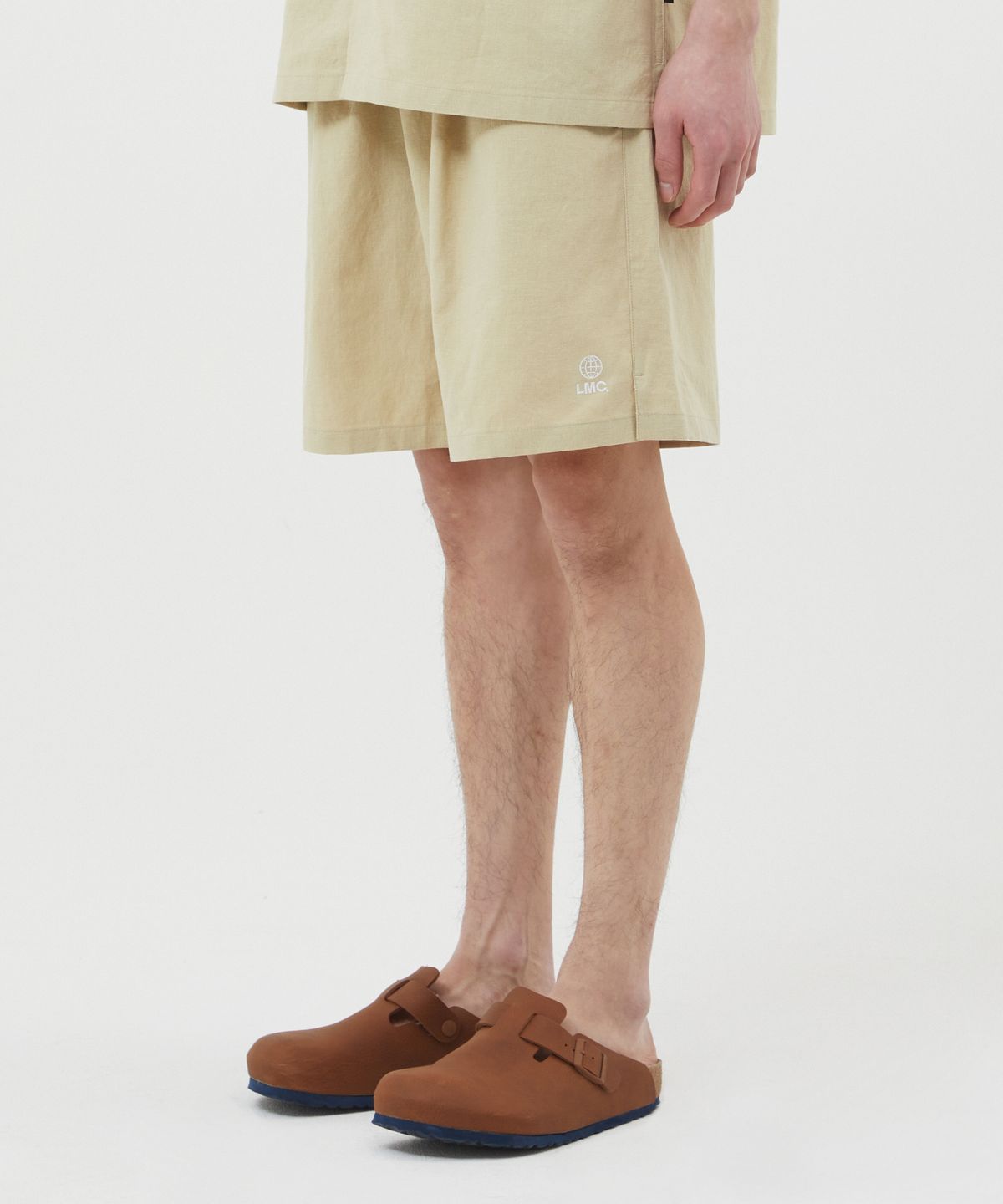 엘엠씨(LMC) GLOBE LINEN SHORTS beige