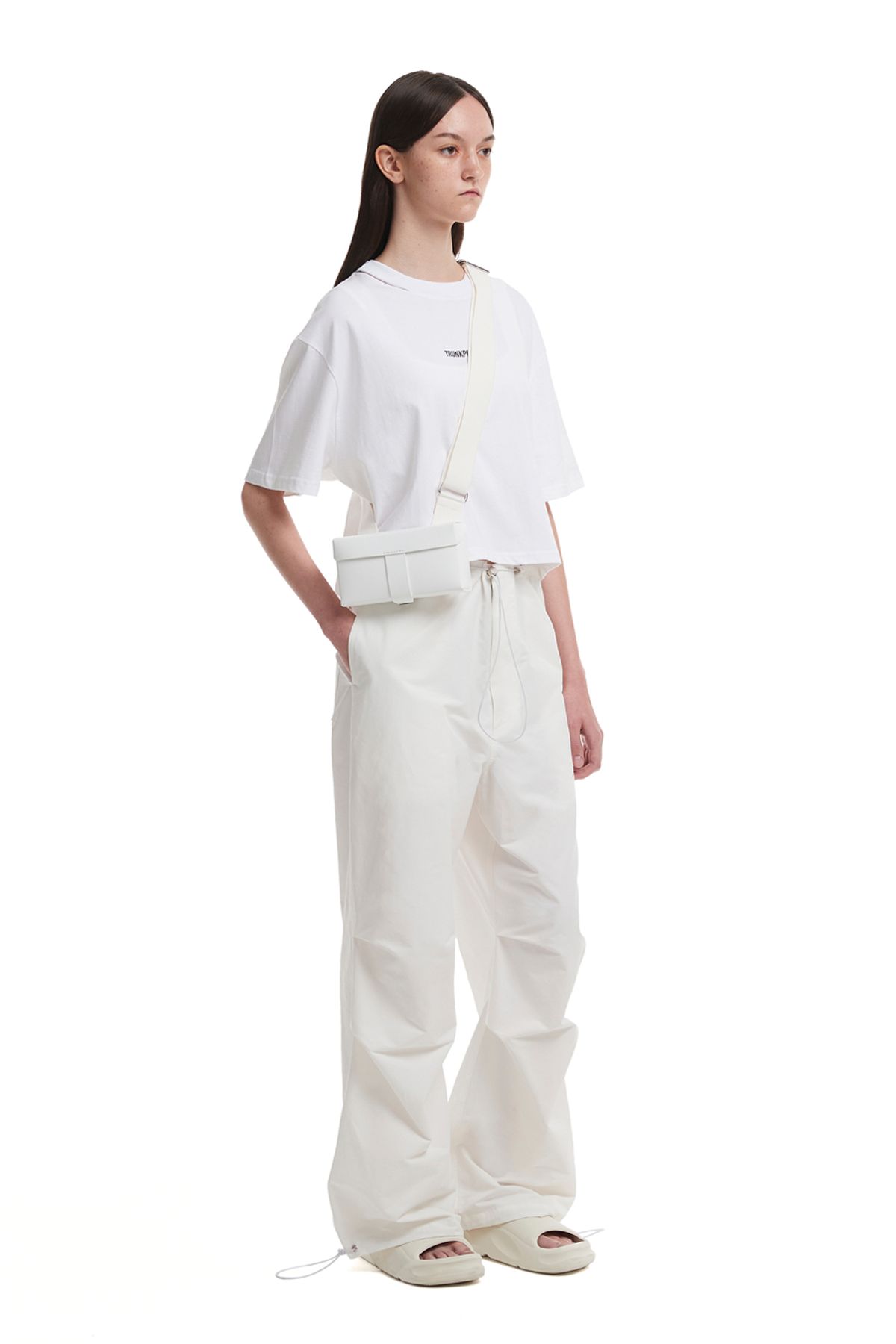 트렁크프로젝트(TRUNK PROJECT) Ripped Hole T Shirts_White