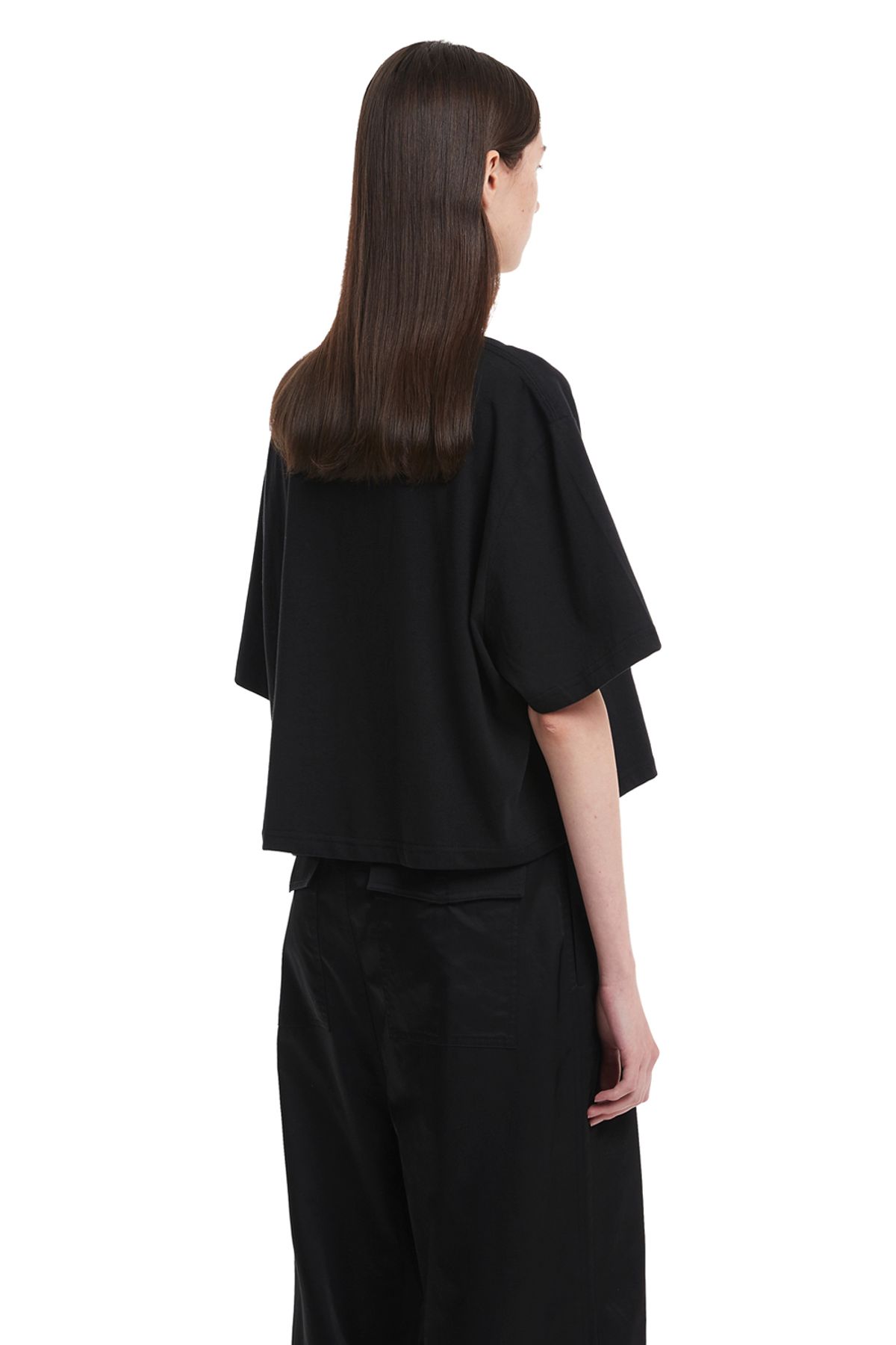 트렁크프로젝트(TRUNK PROJECT) Ripped Hole T Shirts_Black
