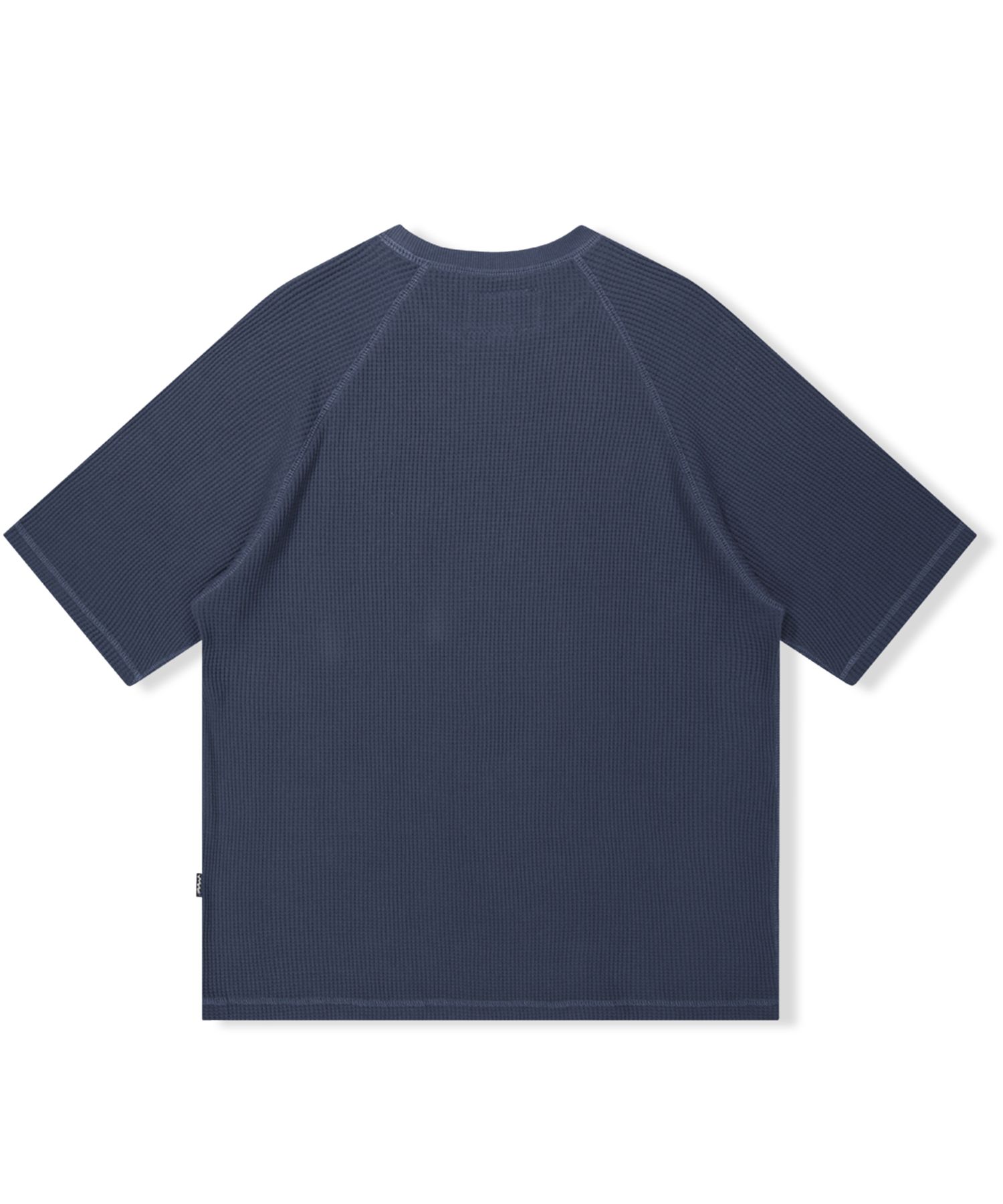 ★2023SS新作★YESEYESEE★Y.E.S Raglan Waffle Tee MUSINSA | YESEYESEE YES Raglan Waffle Tee Indigo