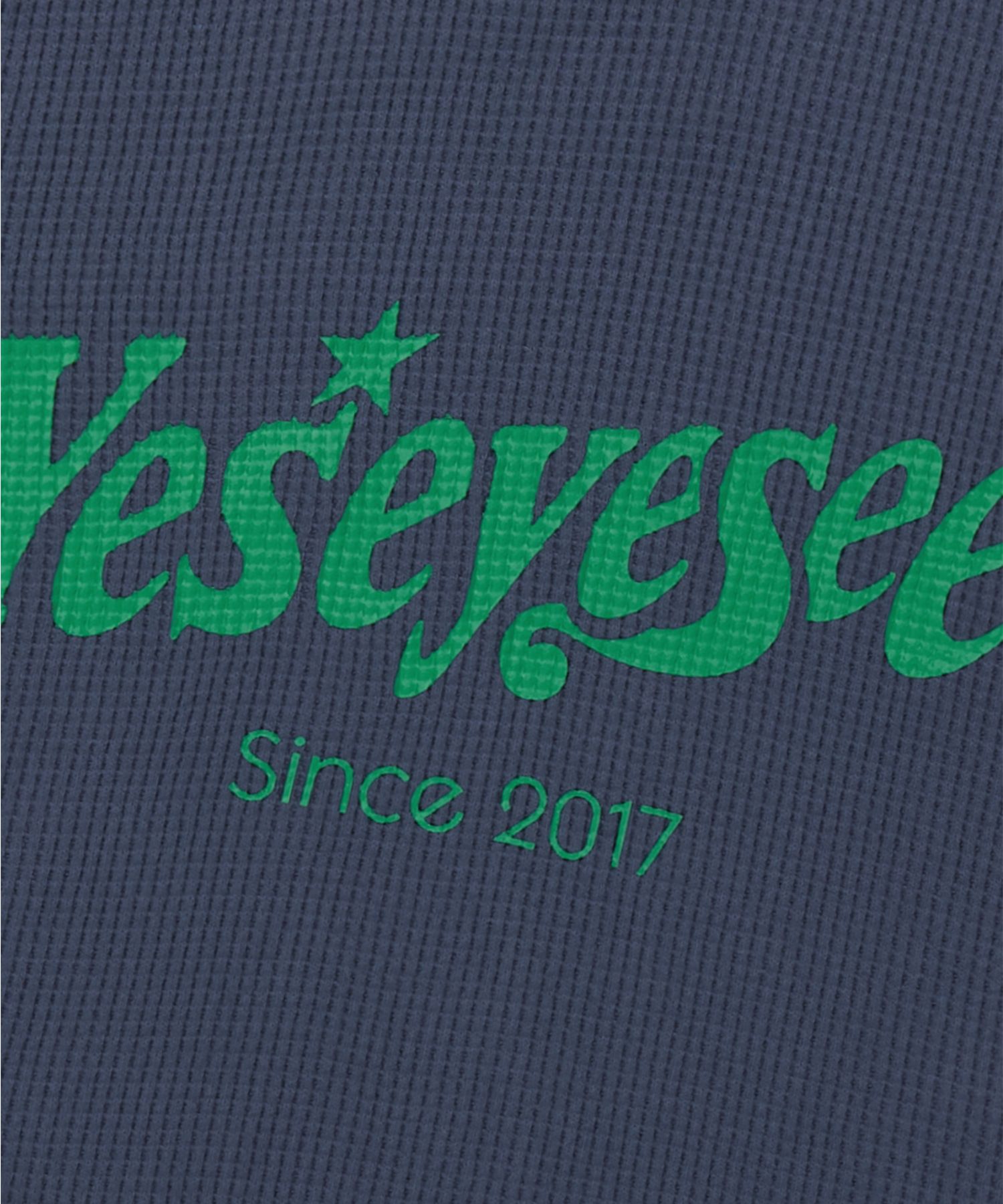 ★2023SS新作★YESEYESEE★Y.E.S Raglan Waffle Tee YESEYESEE] ☆ Y.E.S Raglan Waffle Tee (YESEYESEE/Tシャツ