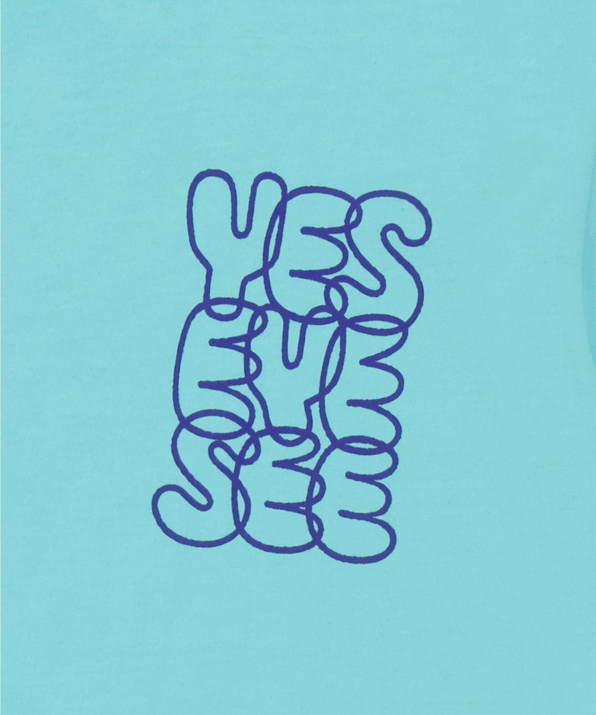 예스아이씨(YESEYESEE) C-Logo Tee Bright Blue