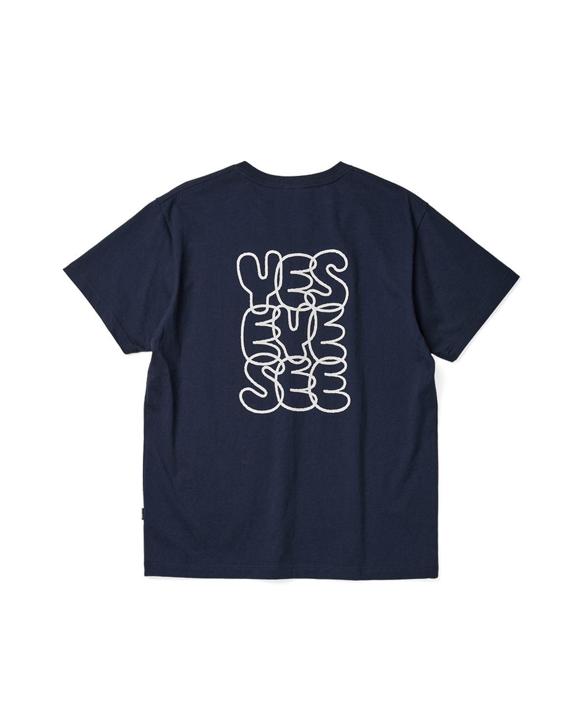 예스아이씨(YESEYESEE) C-Logo Tee Navy
