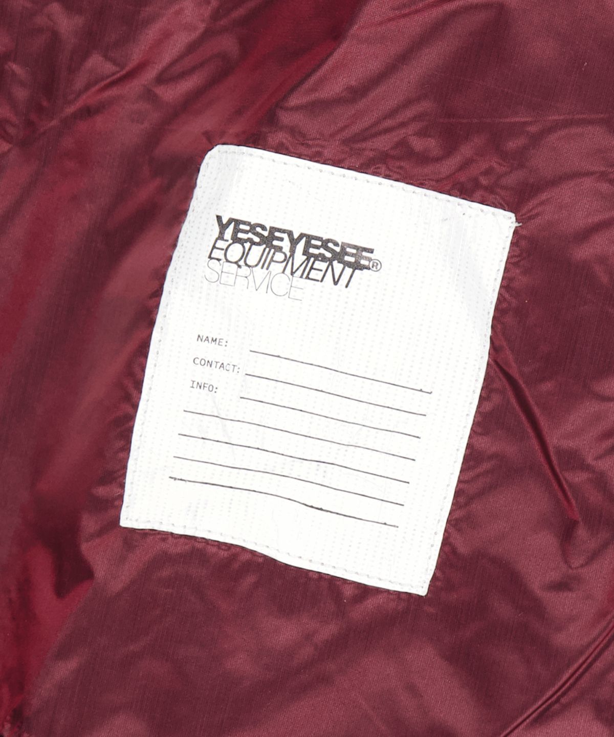 예스아이씨(YESEYESEE) LW Vented Windbreaker Red