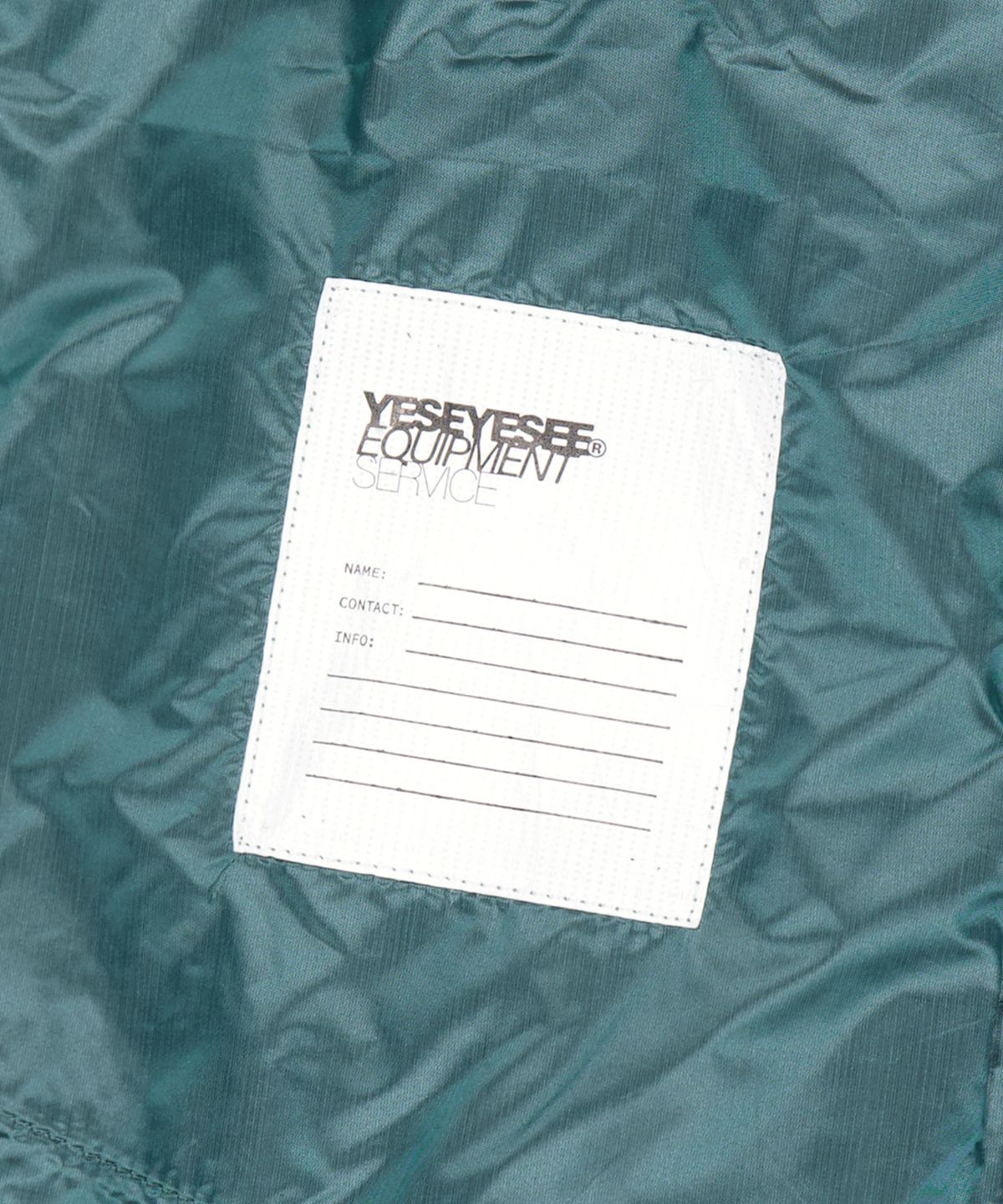 예스아이씨(YESEYESEE) LW Vented Windbreaker Teal