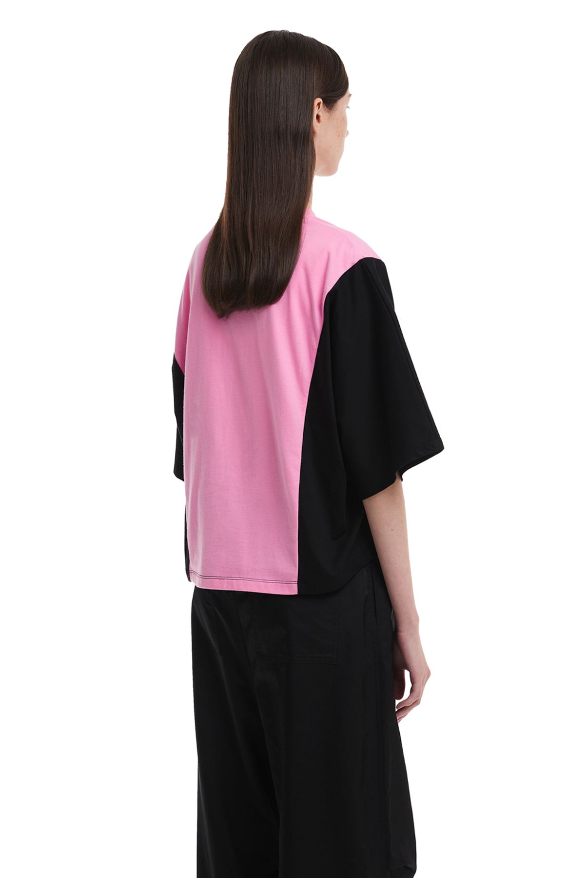 트렁크프로젝트(TRUNK PROJECT) Colorblocked T-Shirt_Pink
