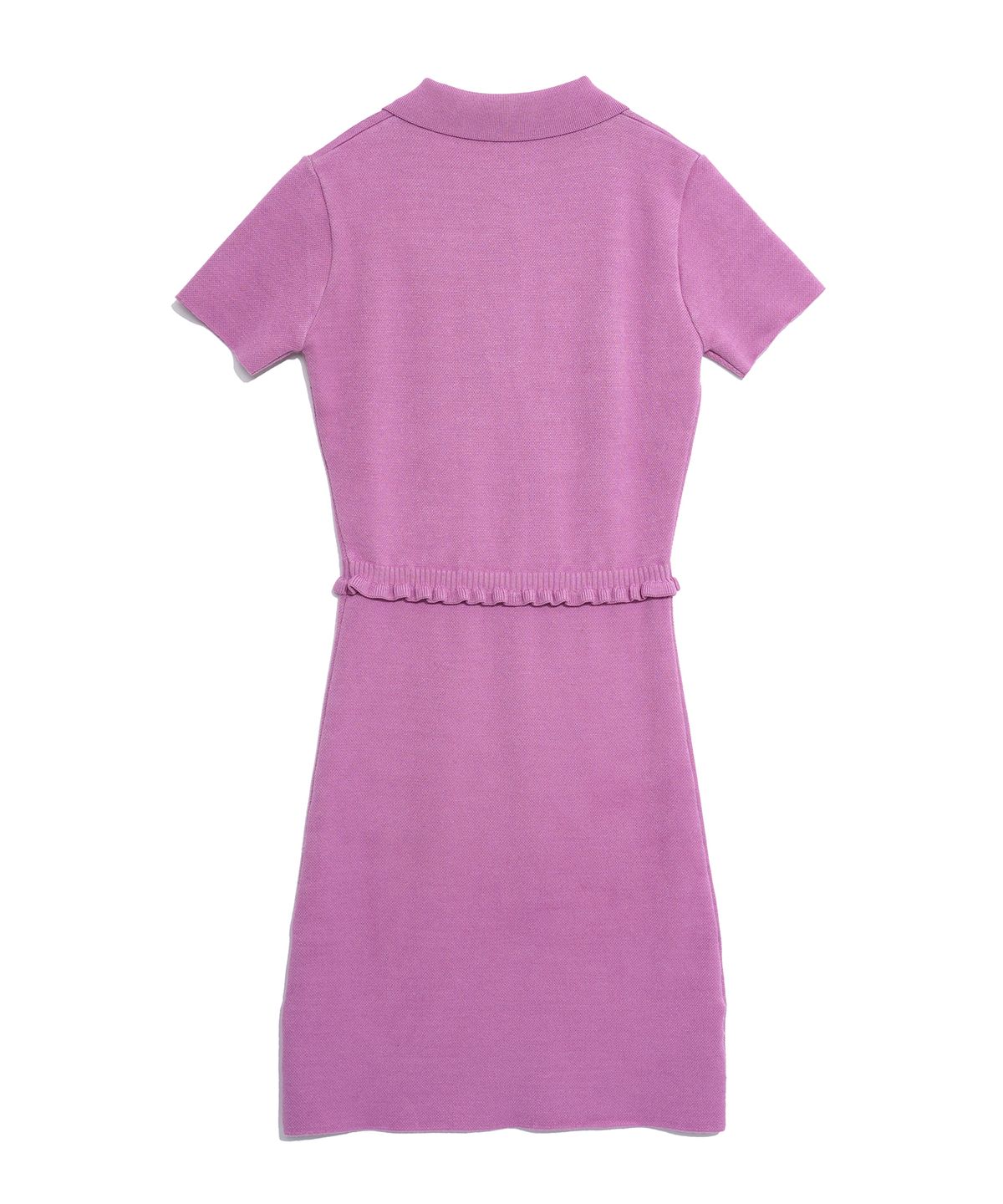 하이스쿨디스코(HIGH SCHOOL DISCO) HEART RUFFLE KNIT OPS_PINK