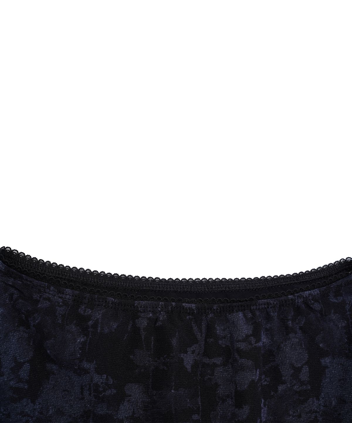 하이스쿨디스코(HIGH SCHOOL DISCO) FOG LONG MESH SKIRT_DEEP BLUE