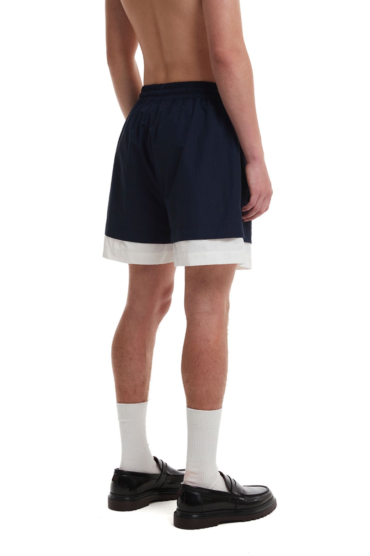 트렁크프로젝트(TRUNK PROJECT) Layered Shorts_Navy