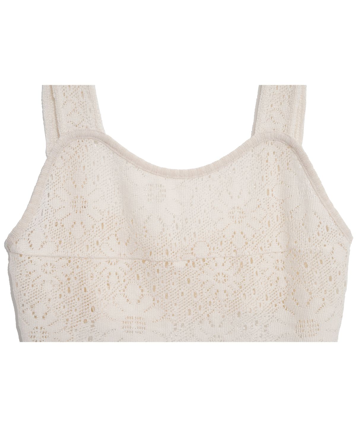 하이스쿨디스코(HIGH SCHOOL DISCO) MUM FLOWER KNITTING SLEEVELESS_BEIGE