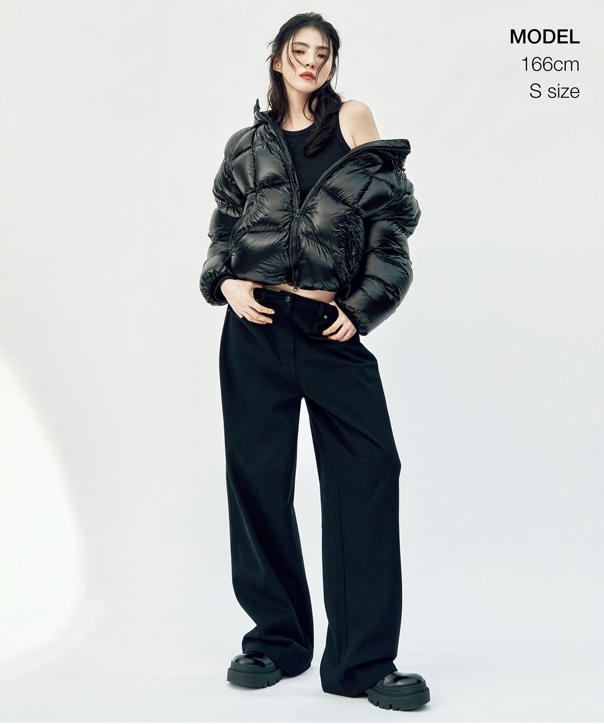 무신사 스탠다드 우먼(MUSINSA STANDARD WOMAN) 우먼즈 에센셜 탱크 탑 [블랙]