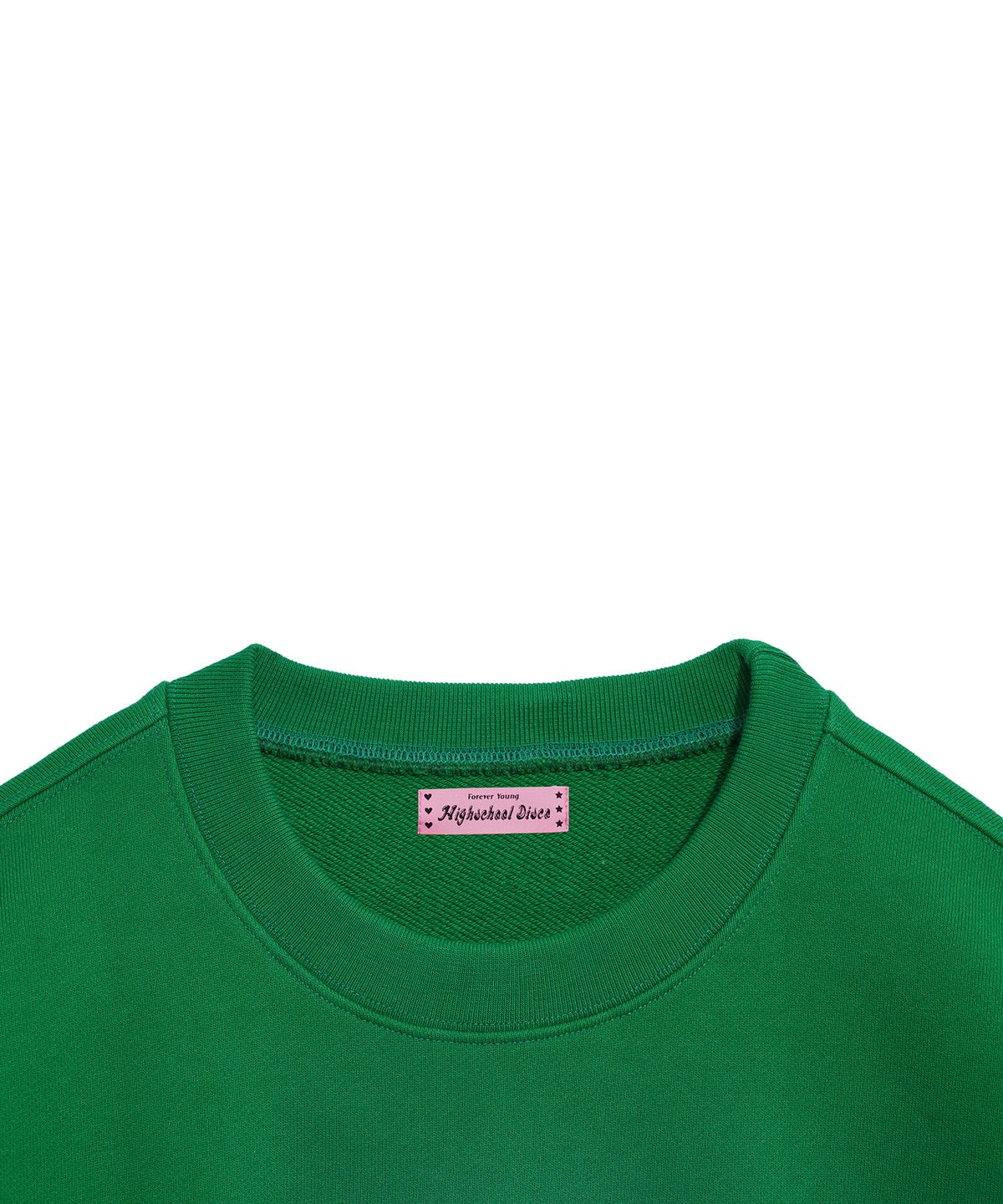 하이스쿨디스코(HIGH SCHOOL DISCO) BLACK RABBIT SWEATSHIRT_GREEN