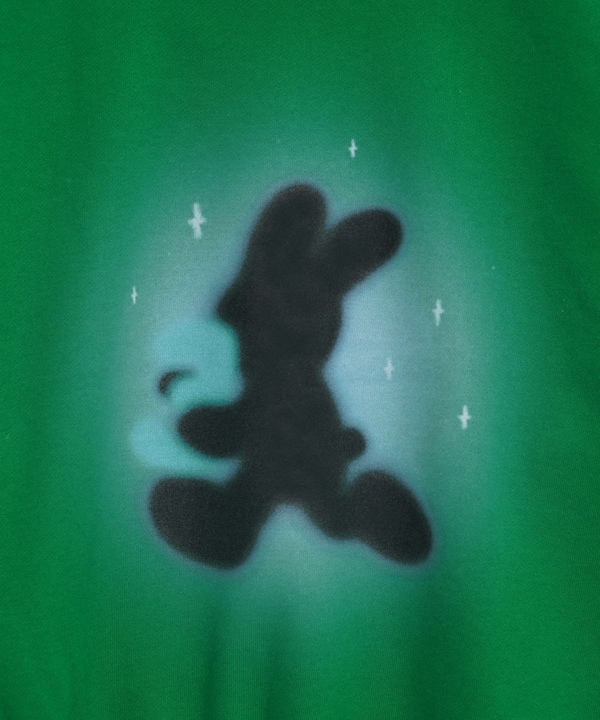 하이스쿨디스코(HIGH SCHOOL DISCO) BLACK RABBIT SWEATSHIRT_GREEN