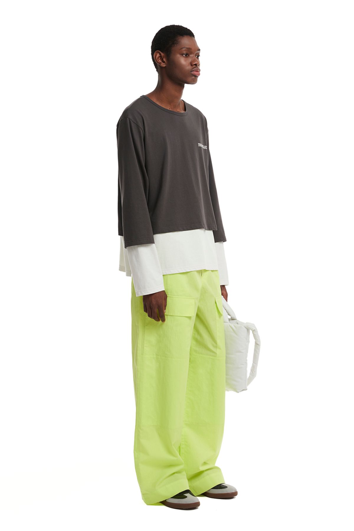 트렁크프로젝트(TRUNK PROJECT) 88 Layered long sleeves T-Shirt_Grey