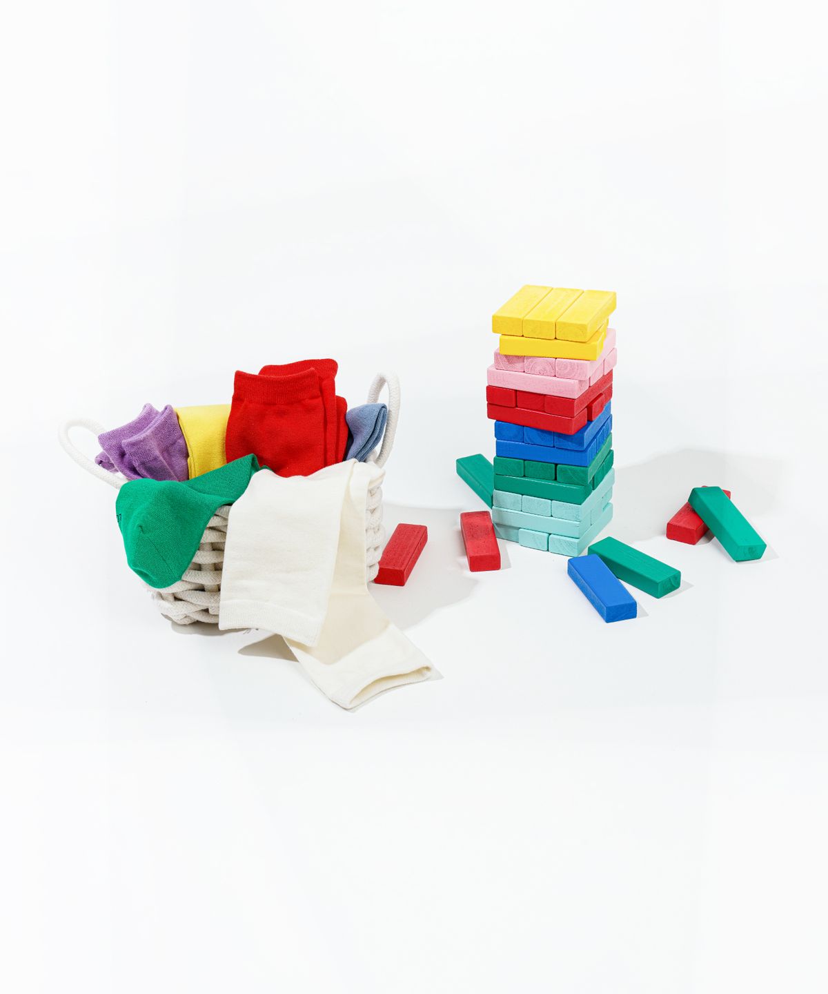 일오공칠(IL-O-GONG-CHIL) [5PACK] 1507 유니섹스 컬러 베이직 삭스 - 컬러선택형