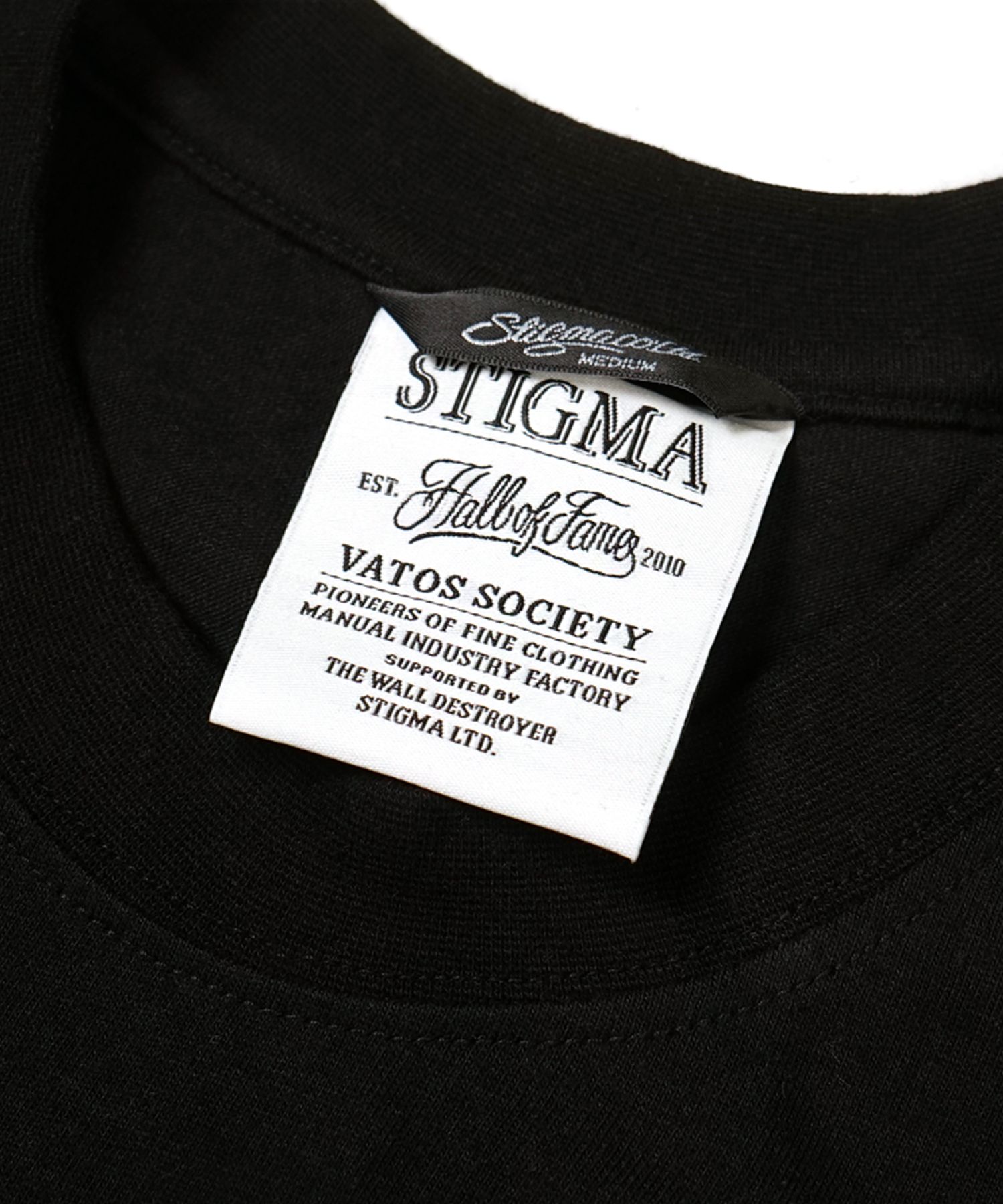 [ STIGMA ]★23 ATTITUDE STANDARD FIT T-SHIRTS MUSINSA | STIGMA 23 ATTITUDE STANDARD FIT T-SHIRTS BLACK
