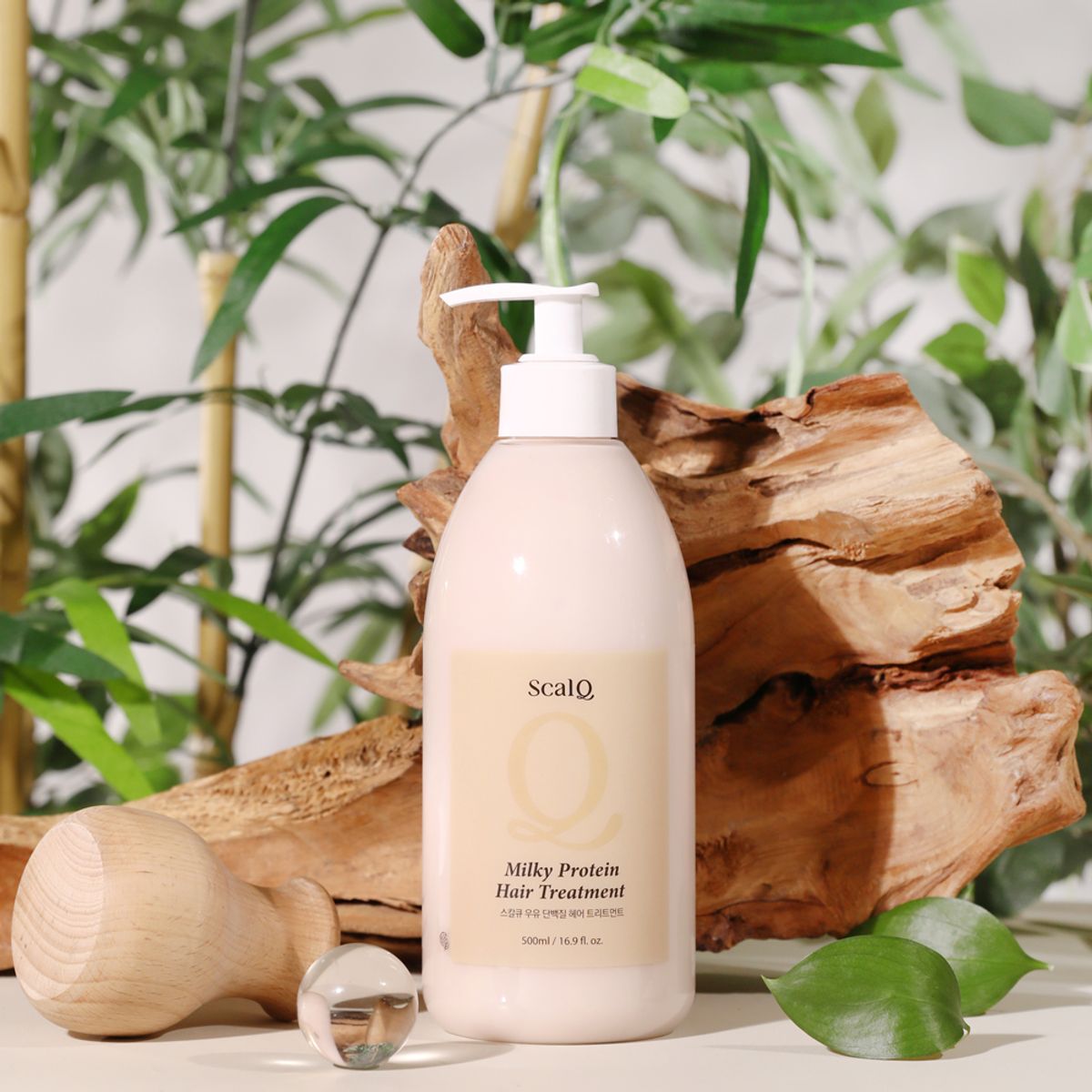 스칼큐(SCALQ) 극손상 단백질 케어 헤어 트리트먼트 500ml